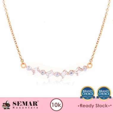 Kalung Emas Rolona Emerald Shine Gold 10K Semar Nusantara