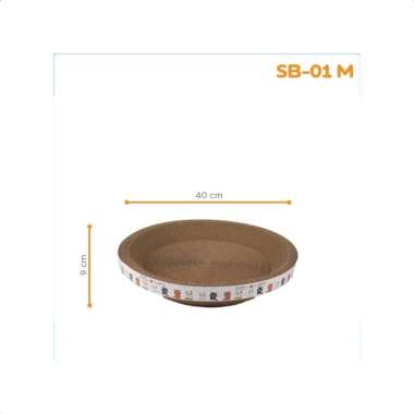 Goto Claws Papan Garukan Kucing Scratch Board Cakaran Hewan Peliharaan SB01 M