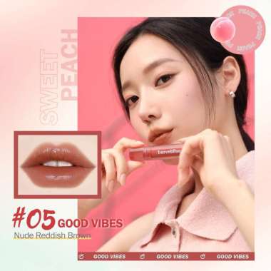 BARENBLISS Peach Makes Perfect Lip Tint -BNB Lip Tin Glossy Stain 05 Good Vibes