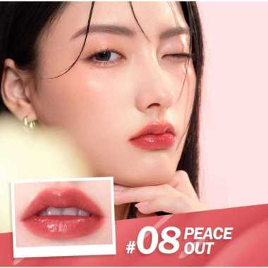 BARENBLISS Peach Makes Perfect Lip Tint -BNB Lip Tin Glossy Stain 08 Peace Out