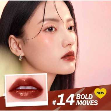 BARENBLISS Peach Makes Perfect Lip Tint -BNB Lip Tin Glossy Stain 14 Blod Moves