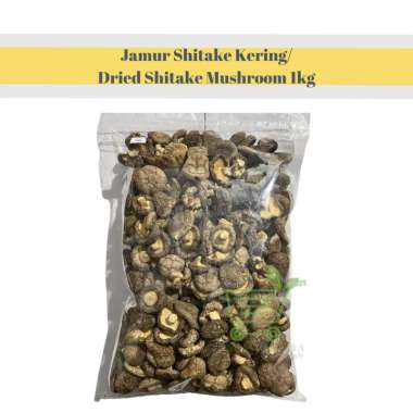 Jamur Shitake Kering/Dried Shitake Mushroom 3-4cm - 1KG