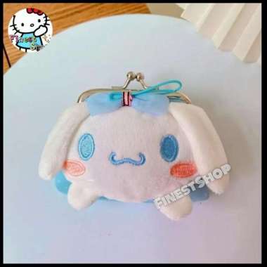 Dompet Koin Sanrio Cinnamoroll Dompet Kain Boneka Kuromi Melody Cinnamoroll