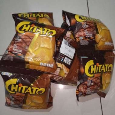 CHITATO POTATO CHIPS RENTENG 10x15gr BEEF BBQ RENTENG