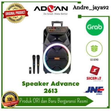 Speaker Meeting Advance Portable Bluetooth 12'' Free 2 Mic KS-2613