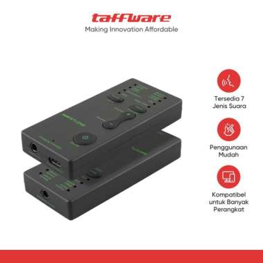 Alat Pengubah Suara TaffSTUDIO Voice Changer Mini Portable - AE19