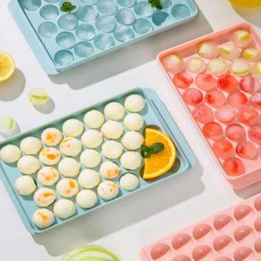 CETAKAN JELLY BULAT 33 LUBANG DIAMETER KECIL/CETAKAN JELLY ES BATU BULAT/CETAKAN VIRAL JELLY BALL PE