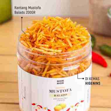 Kentang Mustofa Balado 200 Gram Kentang Kering Mustofa Pedas Teri Kacang Kentang Goreng Mustopa Nion
