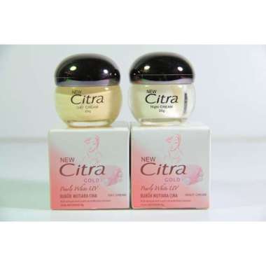 Citra Gold Siang Malam Pearl With UV Cream Citra Day Night Pelembab Wajah Bubuk Mutiara SIANG MALAM
