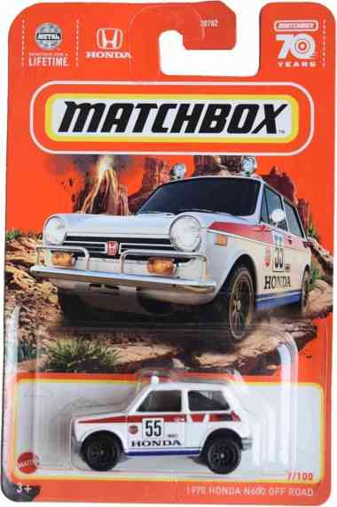 Matchbox / Match Box 1970 Honda N600 Off Road, Putih