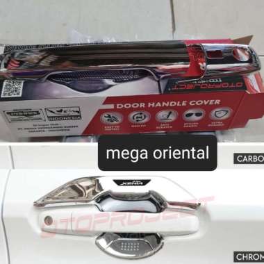 Paket Handle + Outer Mangkok Pintu Chrome Oto All New Xenia 2022