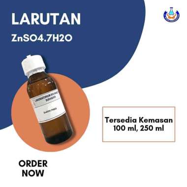 ZnSO4.7H2O 0,1M 100ml