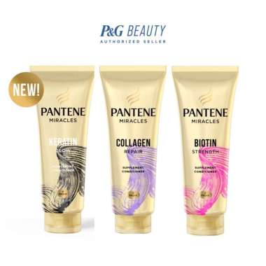 Pantene Miracles Suplement Conditioner 150ml - Perawatan Rambut Collagen