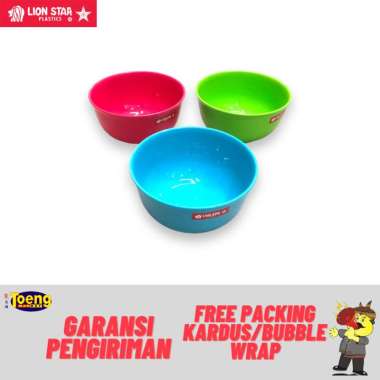 Mangkok Makan Plastik / Soup Bowl Plastik - Soup Bowl Lion Star 500ml
