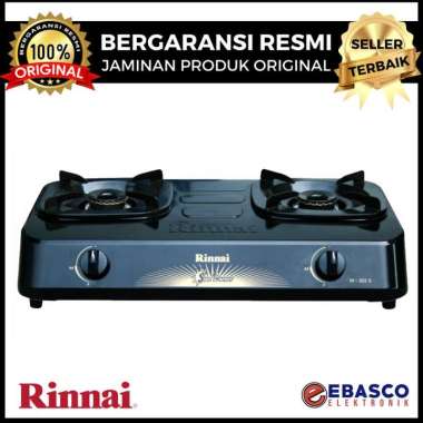 Kompor Gas Rinnai 2 Tungku RI-302S (RI302S)