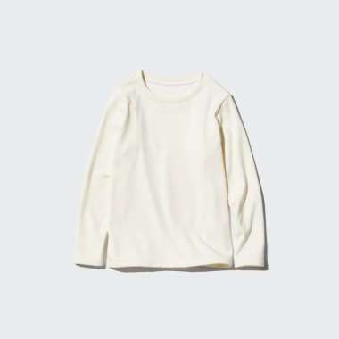 UNIQLO KIDS HEATTECH Ultra Warm T-Shirt Kaos Long John Anak Ultra Hangat Kerah Bulat Crew Neck Lenga