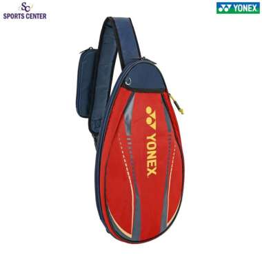 New Tas Badminton Yonex Pro Collection 3 Club Sling Bag 23439D Blue Red