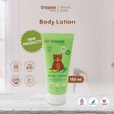 Tropee Bebe Body Lotion 150ml | Melembutkan dan Melembapkan Kulit