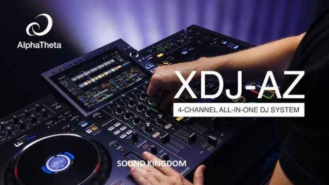 Pioneer Dj AphaTheta XDJ-AZ XDJ AZ Original 4 Channel Professional All in One Dj System