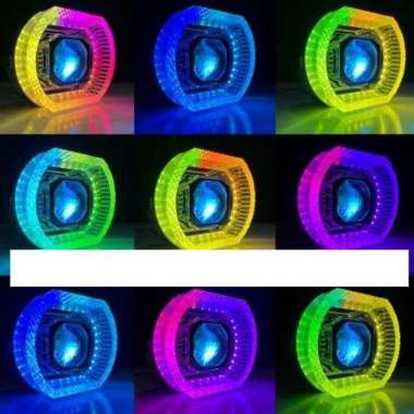BIled Matrix rgb cr7 lampu biled projie 3inch cocok honda genio mio beat scoop