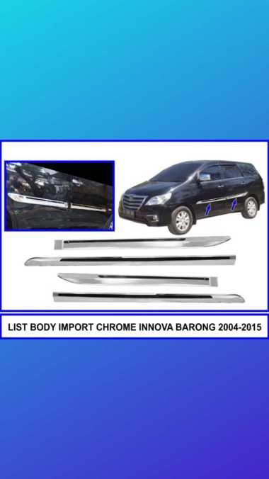 list body import chrome innova barong 2004-2015