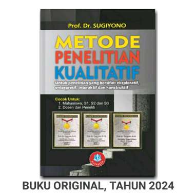 Metode Penelitian Kualitatif Prof. Dr. Sugiyono Alfabeta Original