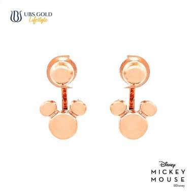UBS Gold Anting Emas Disney Mickey Mouse - Awy0029 - 17k Rose Gold