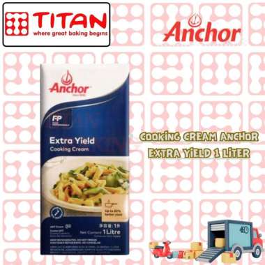 COOKING CREAM ANCHOR EXTRA YIELD 1 LITER