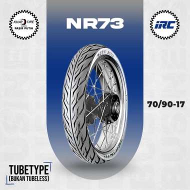 Ban Motor Bebek IRC NR73 70/90 Ring 17 Non Tubeless