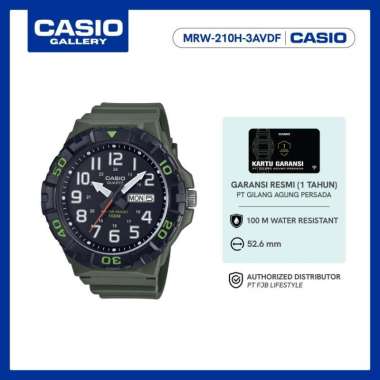 Casio Jam Tangan Analog Pria Original MRW-210H-3AVDF