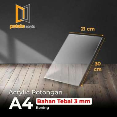 Akrilik Potongan A4 3mm / Acrylic A4 BENING