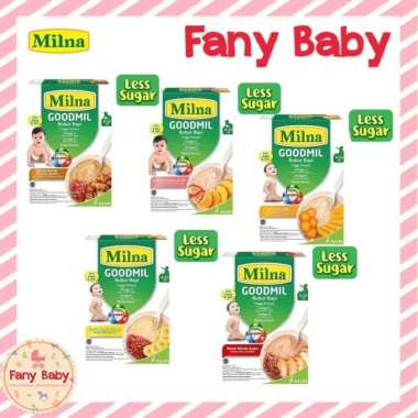 MILNA GOODMIL BUBUR BERAS MERAH SEMUR 8+