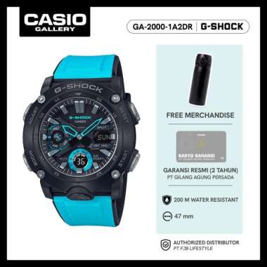 G-Shock Jam Tangan Pria GA-2000-1A2DR Original Waterproof