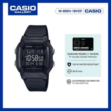 Jam Tangan Pria Casio W-800H-1BVDF Digital
