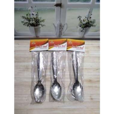 Aksesoren Sendok Teh Pendek Stainless Stell 1 Set / Sendok Teh Kecil / Sendok Mini / Peralatan Dapur
