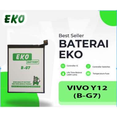 BATERAI EKO untuk VIVO Y12 (B-G7) BERGARANSI