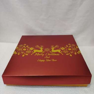 Kotak Nastar Natal Box Nastar Christmas sekat 36