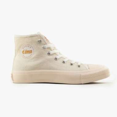 Sepatu Sneakers Johnson - Basic Highcut (HC) Milky - 35 40