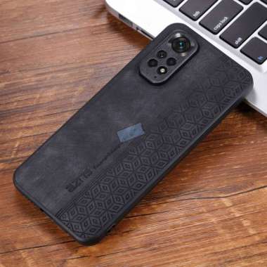 Case Aesthetic Redmi Note 11 Original Azns Luxury Aesthetic Retro Case Hitam