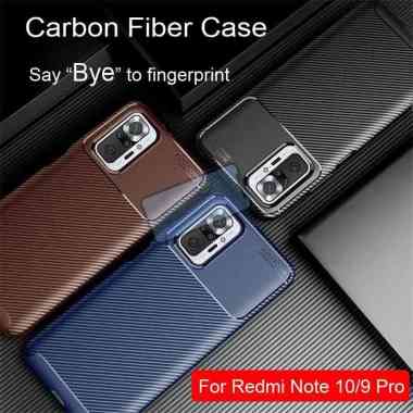 Case Xiaomi Redmi Note 10 Pro Original Shockproof Case Soft Case Redmi Note 10 Pro Cokelat