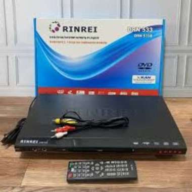 DVD PLAYER RINREI BODY FULL BESI (KUALITAS BAGUS)