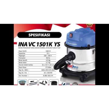 VACUUM CLEANER MULTIPRO INA VC 20-1 YS