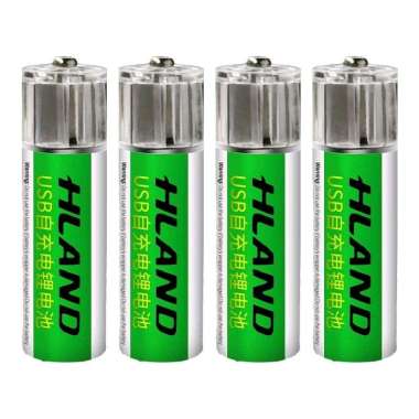 Baterai AA A2 ukuran ABC Cas USB Charger 1,5V Charge Isi Ulang Batre Batere Rechargeable