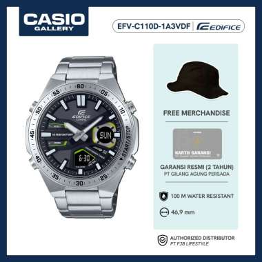Edifice EFV-C110D-1A3VDF Jam Tangan Pria Original