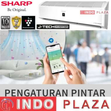 AC SHARP 1/2 PK AH-XP6YHY SMART WIFI INVERTER PLASMACLUSTER