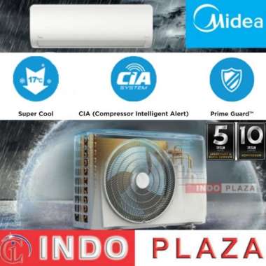 AC MIDEA 1.5 PK NEW FREON R32 MSFC-12CRN1