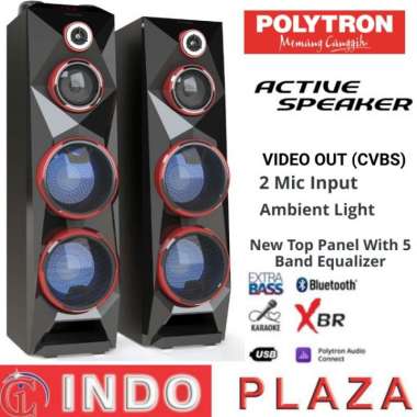 SPEAKER AKTIF BLUETOOTH POLYTRON PAS-8C28 (KHUSUS MEDAN)