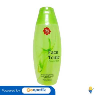 VIVA FACE TONIC GREEN TEA 100 ML BOTOL