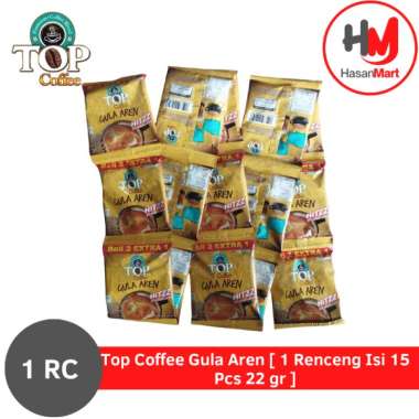 Top Kopi Coffee Gula Aren [ 1 Renceng Isi 15 Sachet ]