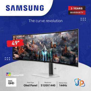 Monitor Samsung LED OLED Odyssey G9 S49DG910 - Curved DQHD 49" Inch